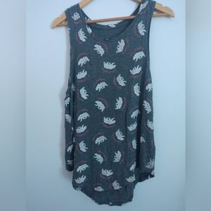 California flowy tank top